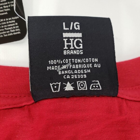 New NHL Calgary Flames Men's Long Sleeve T-Shirt  Size Large Unisex Hockey - Picture 8 of 12